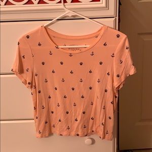 Pink Patterned soft modern tee shirt